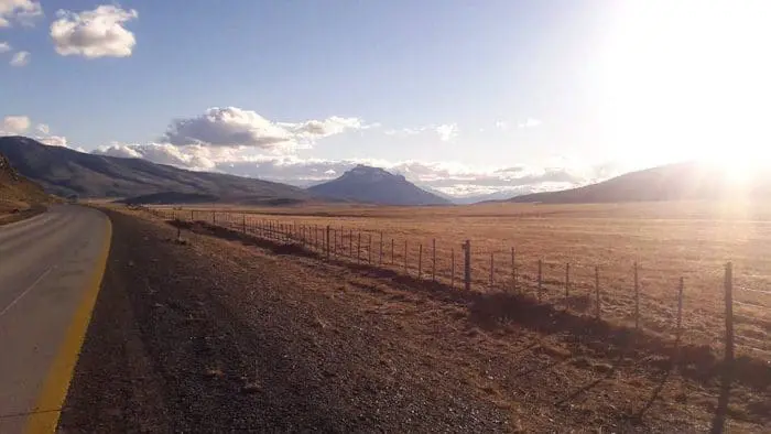 Ruta 9, próximo a Cerro Castillo, Chile