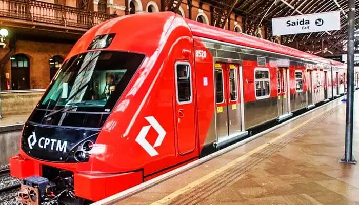 trem_cptm_divulgacao Trem da CPTM na Estação da Luz, em São Paulo (foto:divulgação)