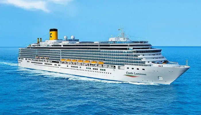 costa_luminosa_navio_cruzeiros_divulgacao O navio de cruzeiros marítimos Costa Luminosa vai passar a se chamar Carnival Luminosa (foto: Divulgação)