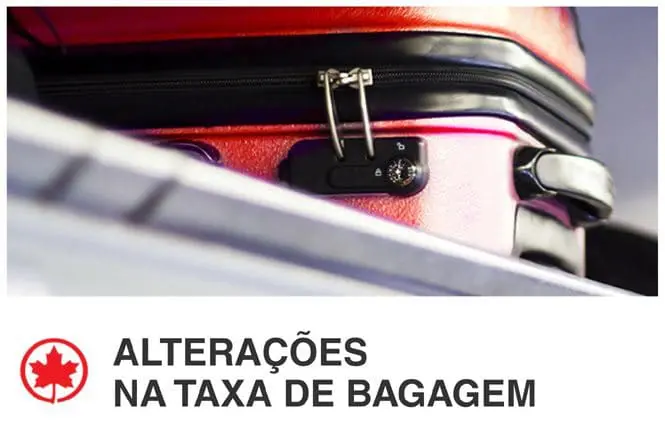 Air Canada bagagem