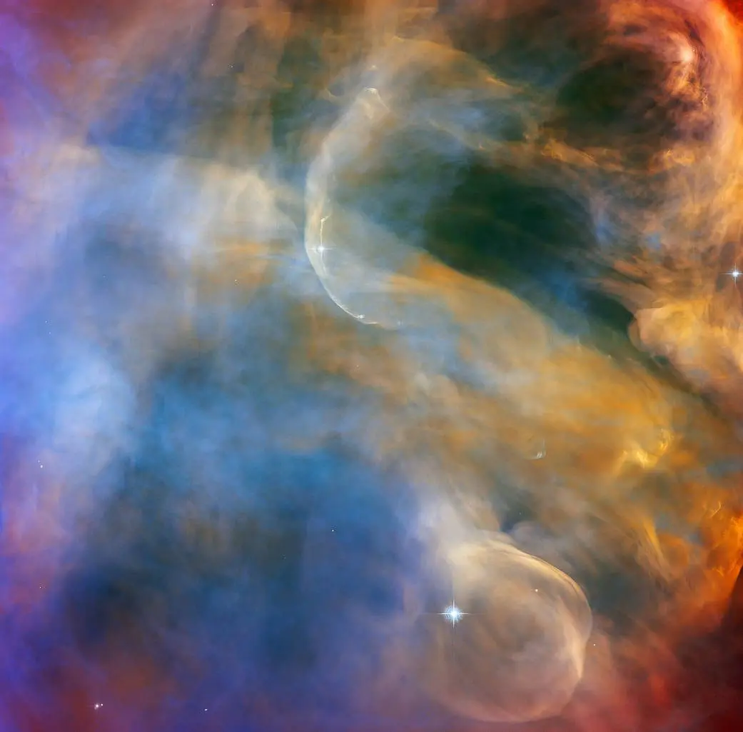 Hubble captou imagens