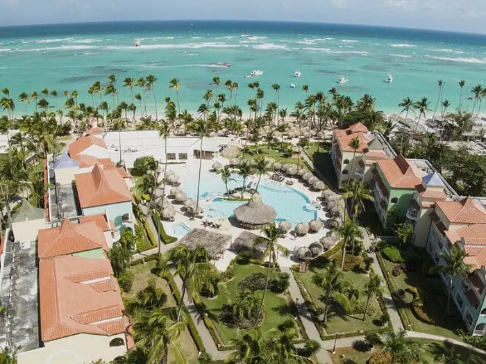 Imagem do TRS Turquesa Hotel & Spa, do Palladium Hotel Group, que faz parte da campanha de vendas para Punta Cana.