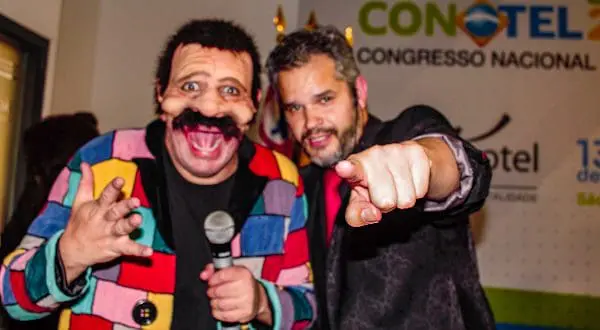 Mágico Paul & Jack (foto_ Geovana Fraga) Na Equipotel 2022, a palestra
