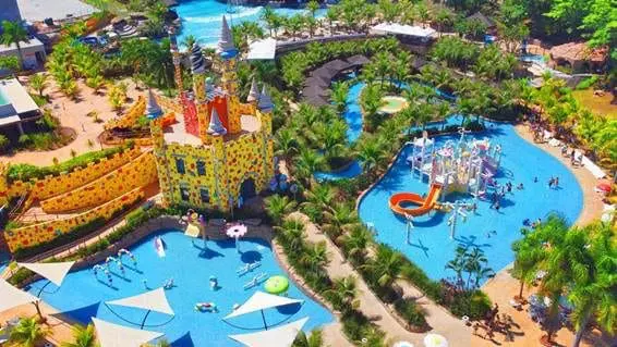 O Thermas Water Park é uma das razões para conhecer São Pedro e fazer uma viagem com as crianças.