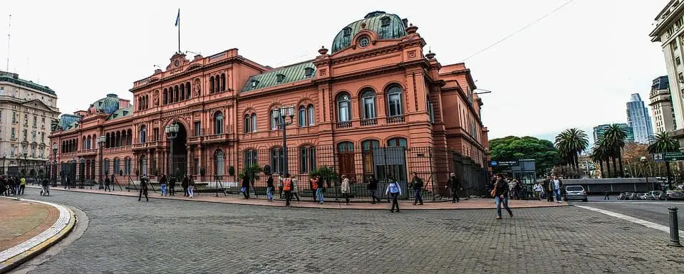 Casa Rosada, na capital da Argentina (Crédito: Pixabay)