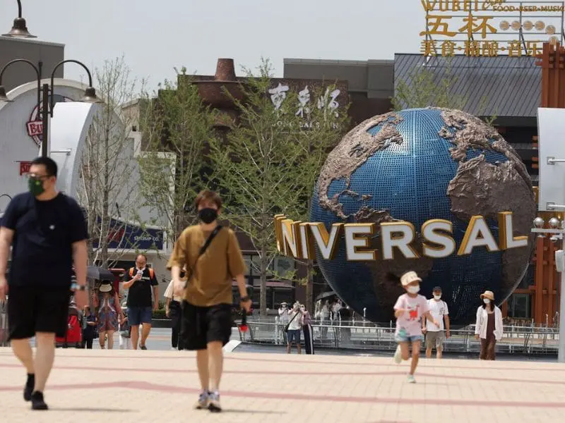 Covid-19 faz Universal Beijing Resort fechar as portas temporariamente (Crédito Reuters) Covid-19 faz Universal Beijing Resort fechar as portas temporariamente (Crédito Reuters)