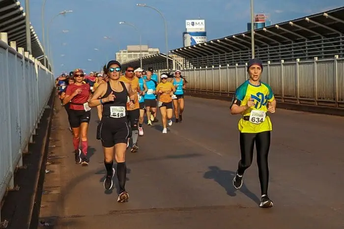 A 5ª edição da Meia Maratona Internacional das 3 Fronteiras passou por Foz do Iguaçu.