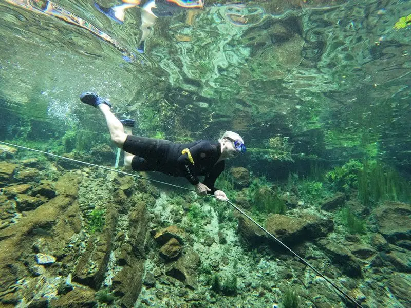 Mergulho na Nascente Azul