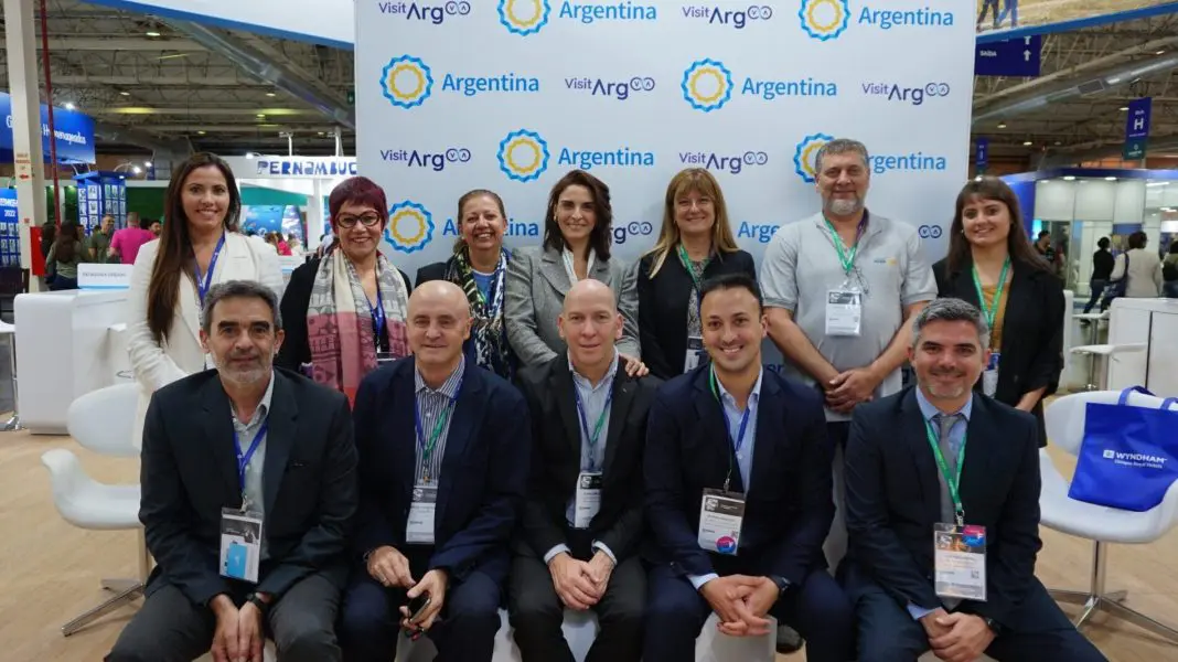 Estande da Argentina, país convidado na 34° Edição do Festuris. (Foto: MEA) Estande da Argentina, país convidado na 34° Edição do Festuris (Foto: MEA)