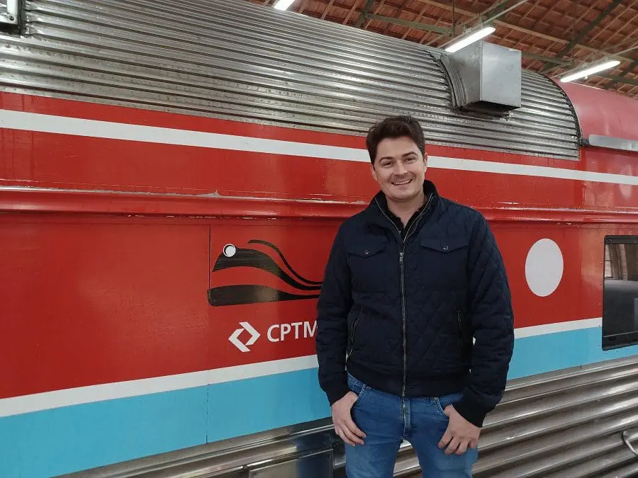 Para Luiz Otávio, chefe do Departamento de Novos Negócios da CPTM, a empresa tinha como meta a revitalização de novos carros_Foto - Tárcia Oreste
