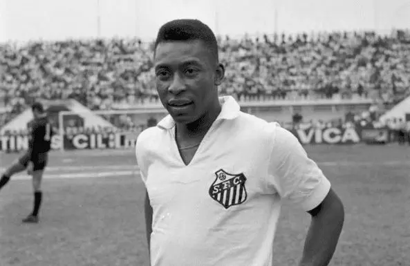 Pelé no Santos