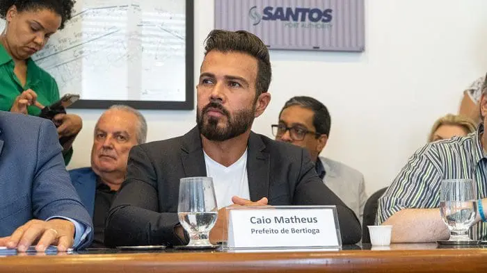 Caio Matheus, prefeito de Bertioga, falou ao DT sobre a situação da cidade