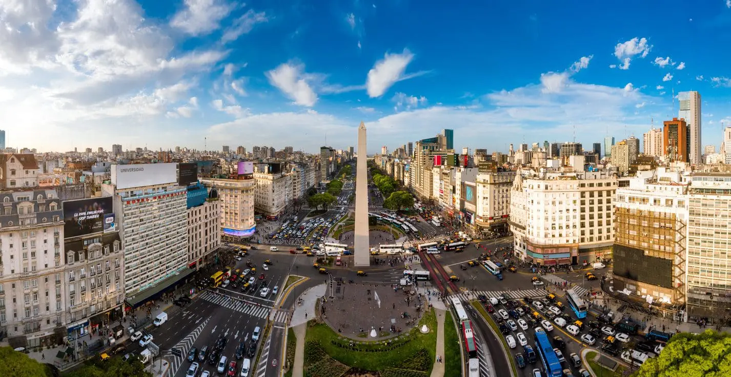 Buenos Aires - Skyline Aerial View