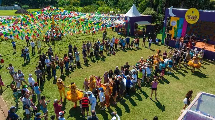 Quadrilha junina no São João da Bahia