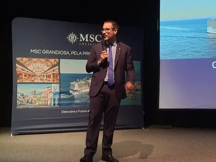 Ignacio Palacios, da MSC, divulga mais novidades da temporada 23-24