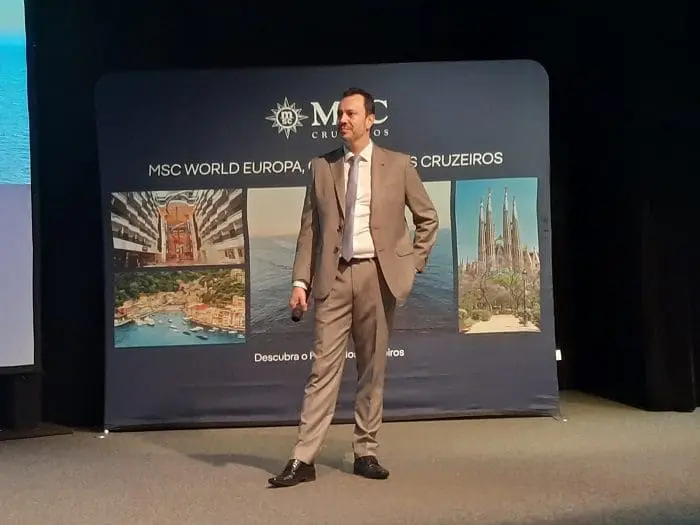 MSC divulga mais novidades: Eduardo Simões, diretor de Marketing da MSC Cruzeiros