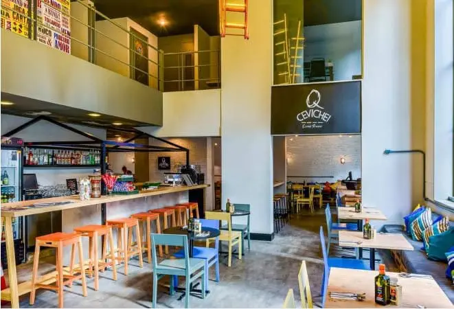 Restaurante QCeviche, sucesso de público, presente em vários hotéis da rede Accor