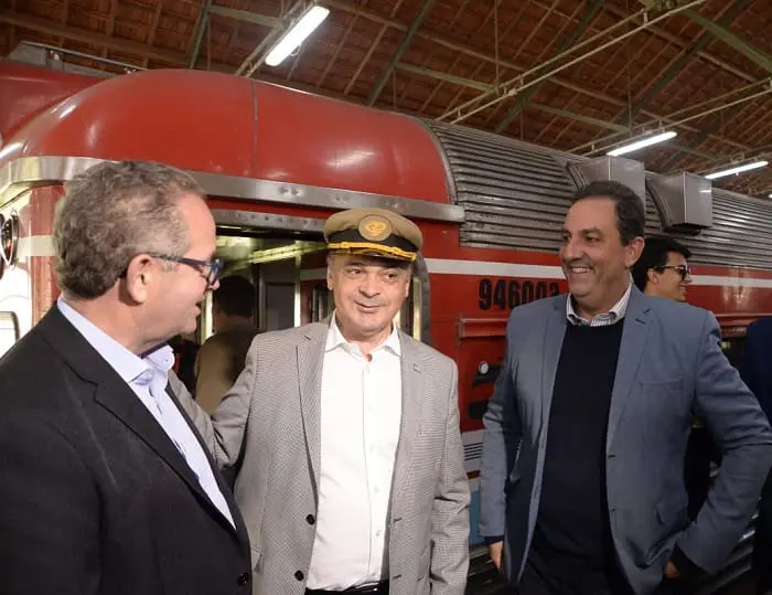 Autoridades falaram sobre a construção do maior programa de turismo ferroviário do Brasil - Luz: Paranapiacaba/SP