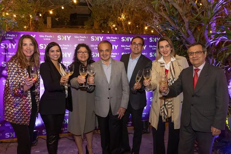 Evento SKy SP Lima autoridades