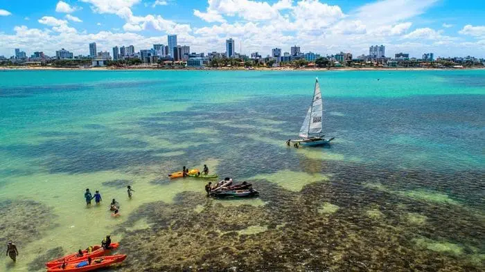 Destino Paraíba se destaca: Piscinas naturais no litoral de João Pessoa