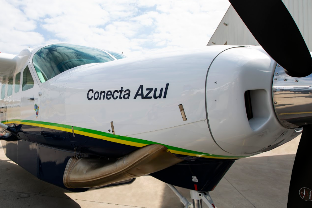 Aeronave Cessna Grand Caravan, operada pela Azul Conecta Aeronave Cessna Grand Caravan, operada pela Azul Conecta