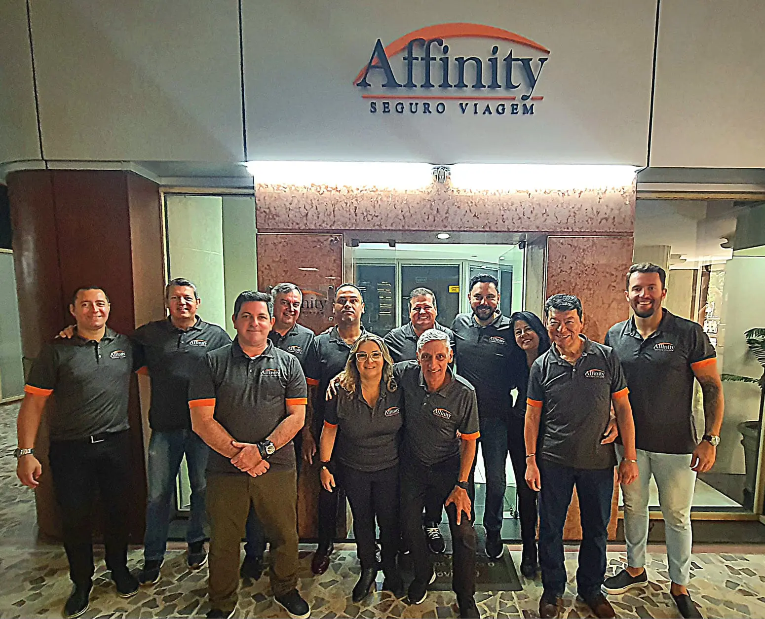 Equipe Comercial do Affinity em SP (Foto: Divulgação)