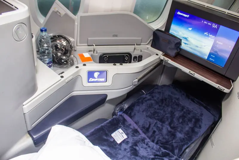 Classe executiva da EgyptAir