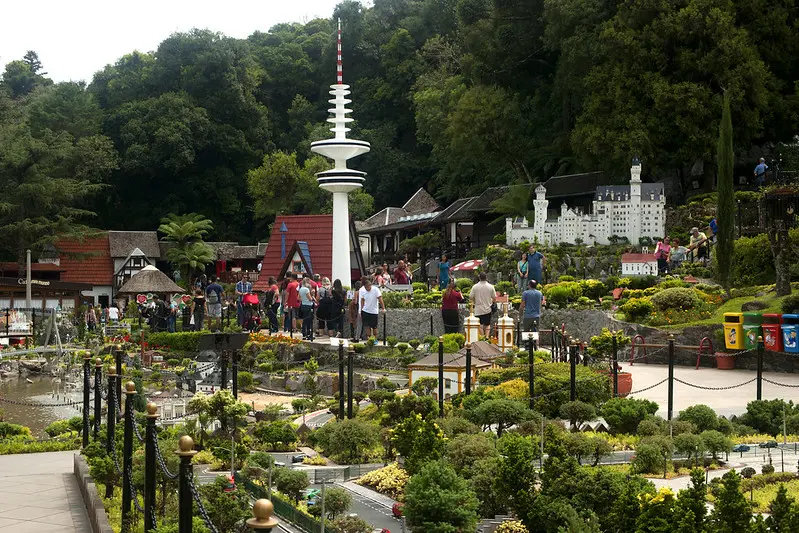 Pesquisa da Quero Passagem: foto do parque Mini Mundo, em Gramado