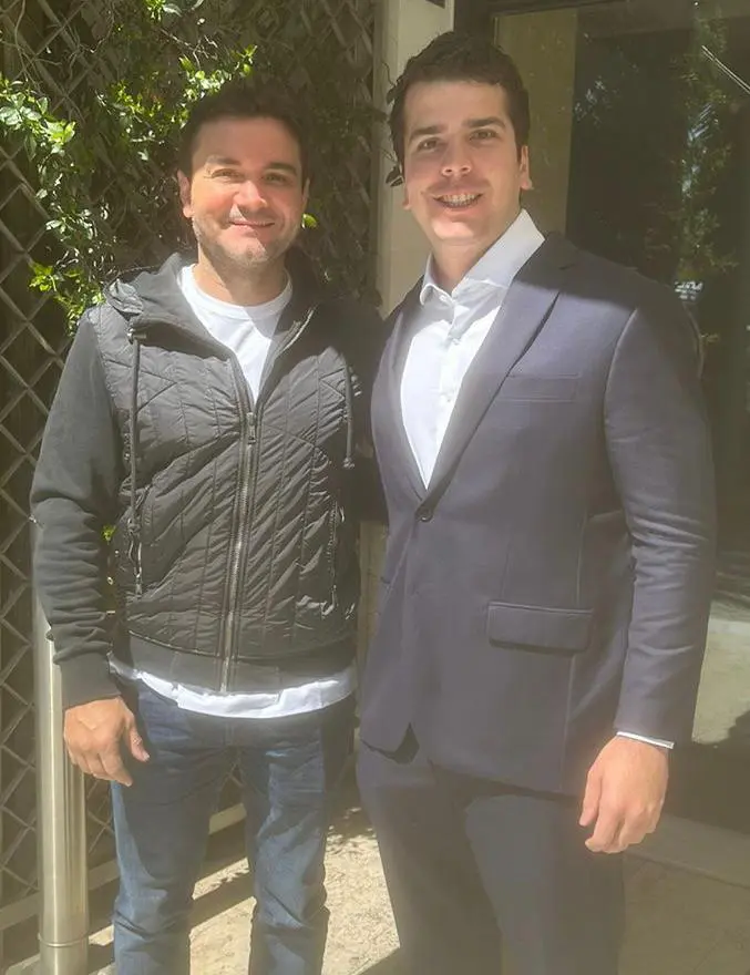 Secretário de Turismo do Recife: O ministro do Turismo, Celso Sabino, se encontrou com o Secretário de Turismo e Lazer do Recife, Antonio Coelho