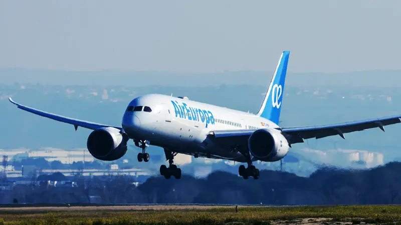 Aeronave da Air Europa (Foto: Divulgação) Aeronave da Air Europa (Foto: Divulgação)