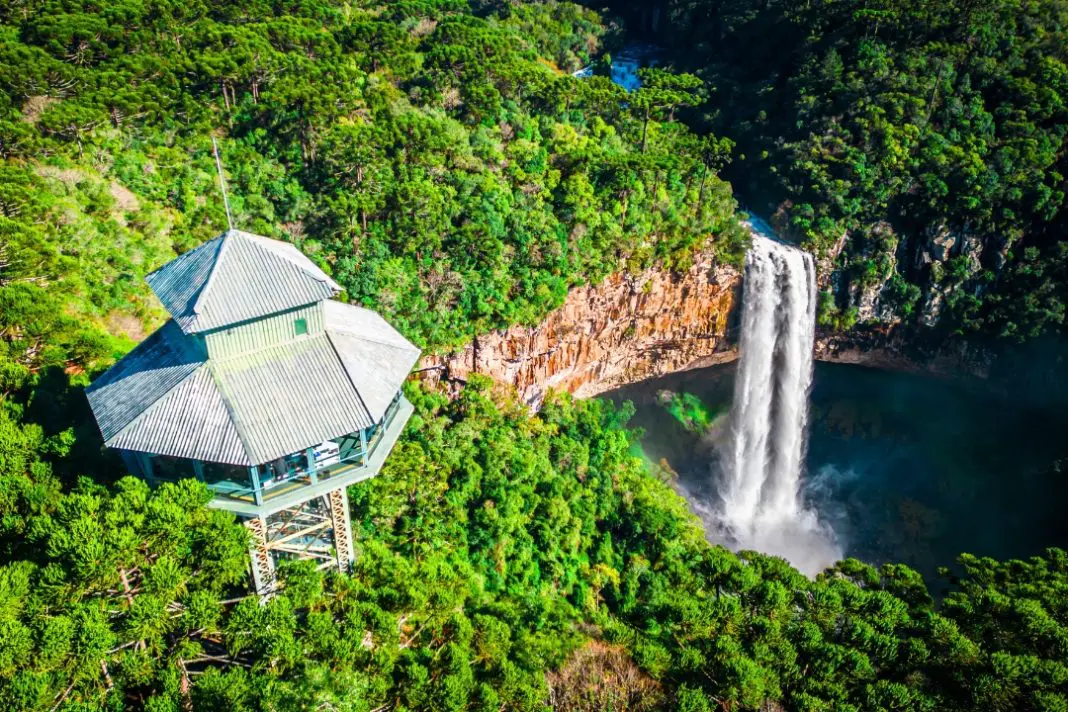 Vista de cima do Parque do Caracol (Agência Penso)
