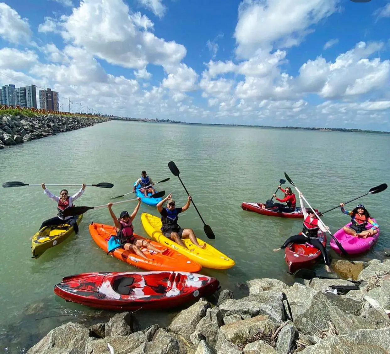 Canoagem em São Luís (MA) (Foto: DIvulgação)