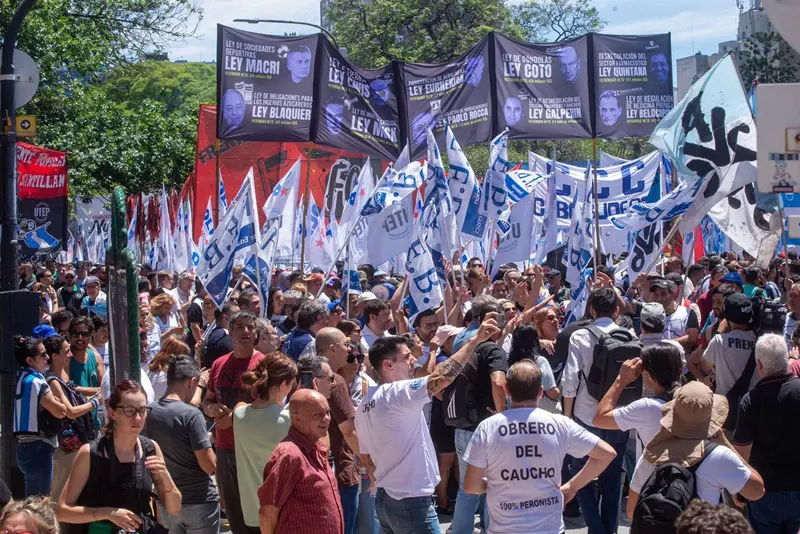 Sindicato Argentina Greve Greve na Argentina