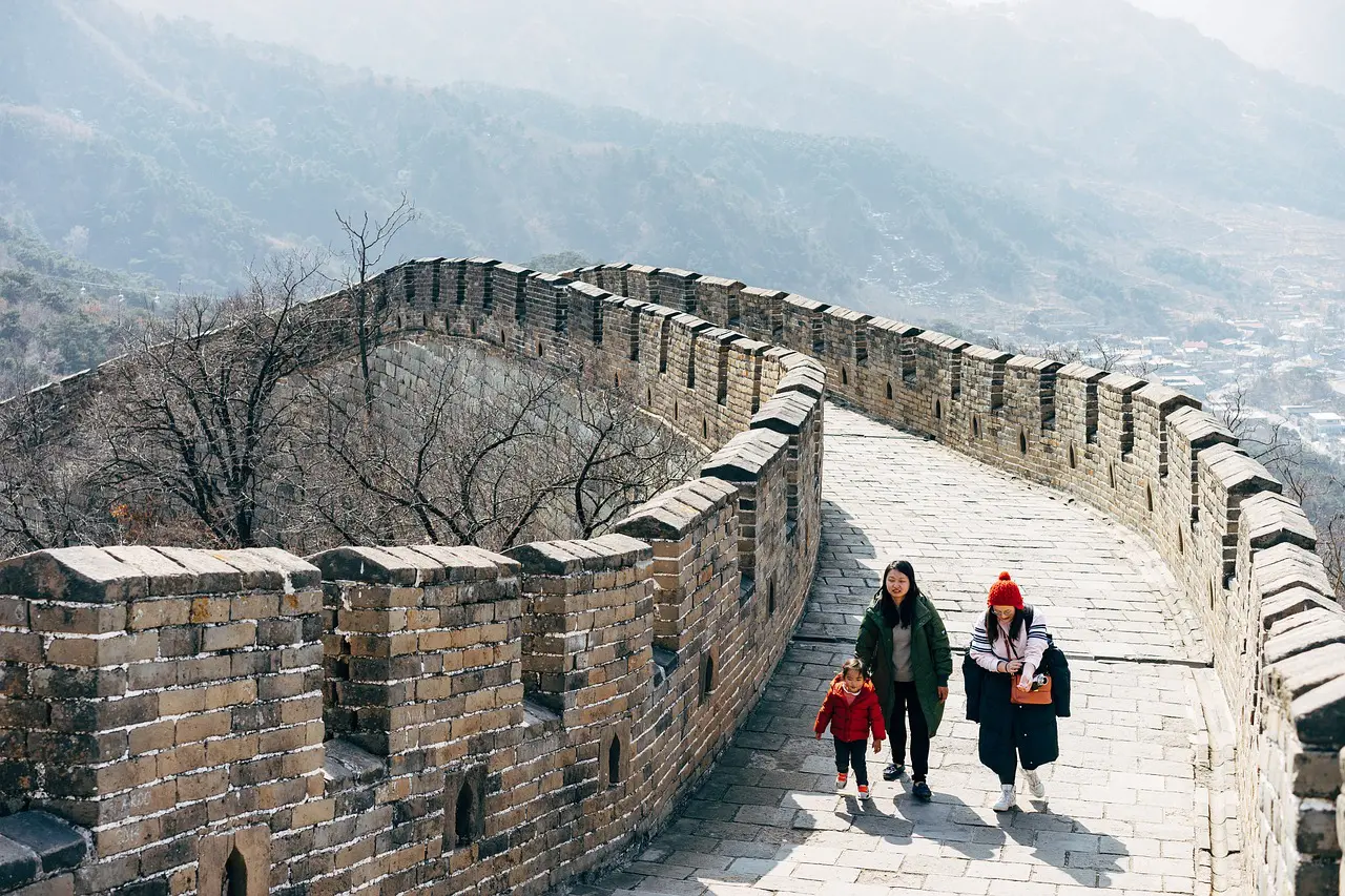 Grande Muralha da China, em Pequim (Foto: Pixabay)