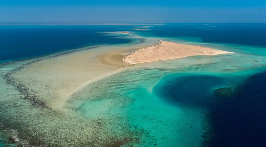 Mar Vermelho Foto Governo da Arábia Saudita