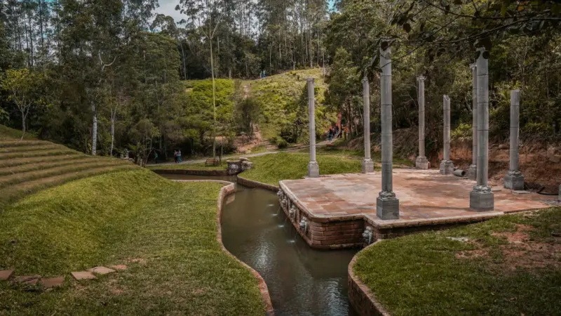 Parque Aguaí Santuário Ecológico, em Santa Catarina (Foto: Divulgação)