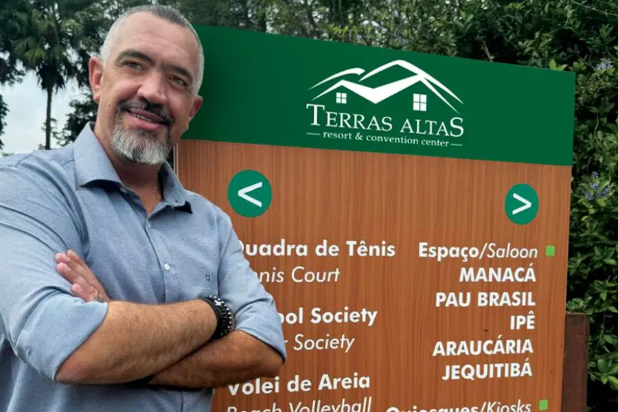 Rodrigo Romero é o novo CEO do Terras Altas Resort & Convention Center - Foto: Divulgação