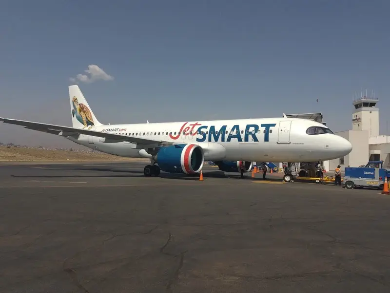 Recentemente, a frota da JetSMART chegou a 35 unidades e a expansão seguirá ao longo de 2024 (Foto: Divulgação)