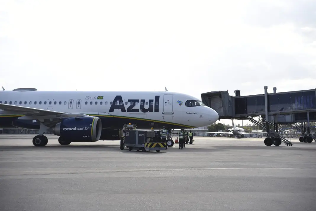 Azul celebra cerca de 10 milhões de passageiros em atuação em Manaus (Foto: Divulgação) Azul celebra cerca de 10 milhões de passageiros em atuação em Manaus (Foto: Divulgação)