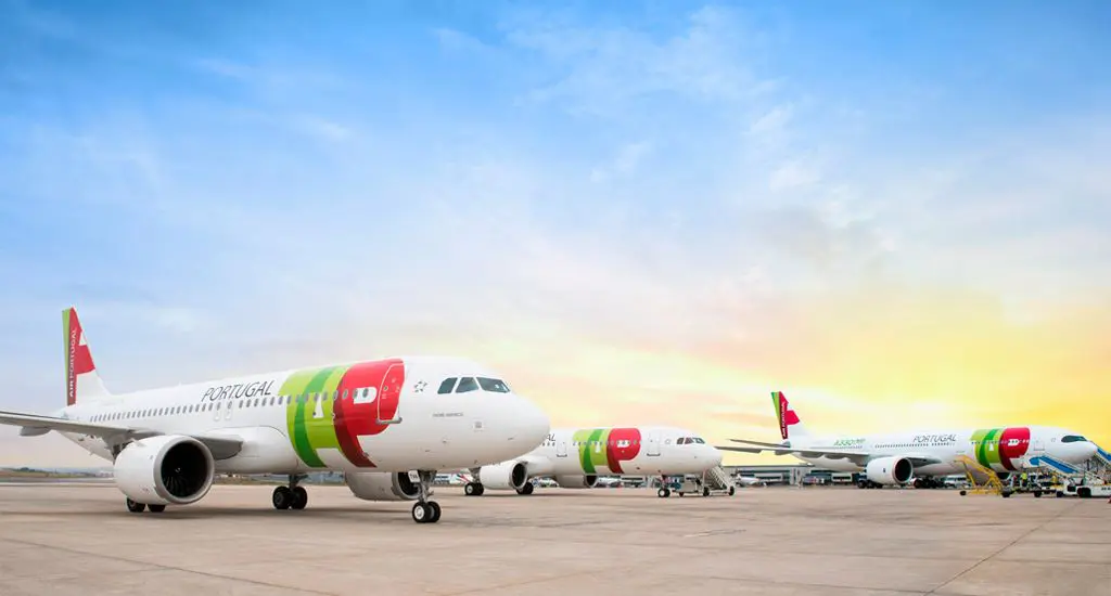 Aeronaves da TAP Air Portugal (Divulgação)