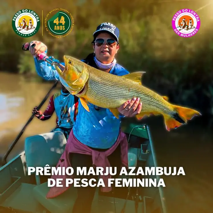 Pesca feminina é homenageada no Prêmio Marju Azambuja