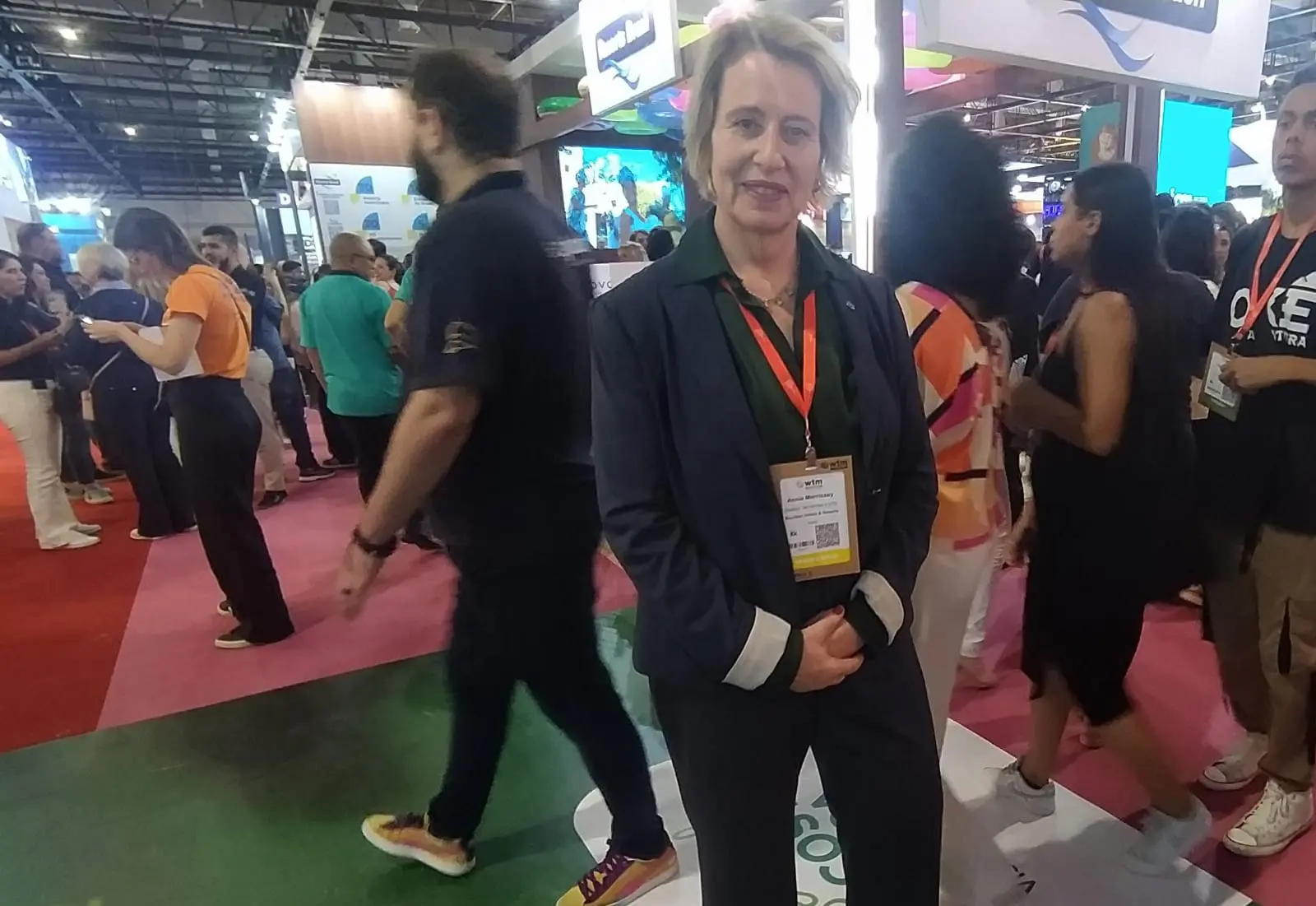 Annie Morrissey celebra ampliação de ações ESG durante WTM, em SP