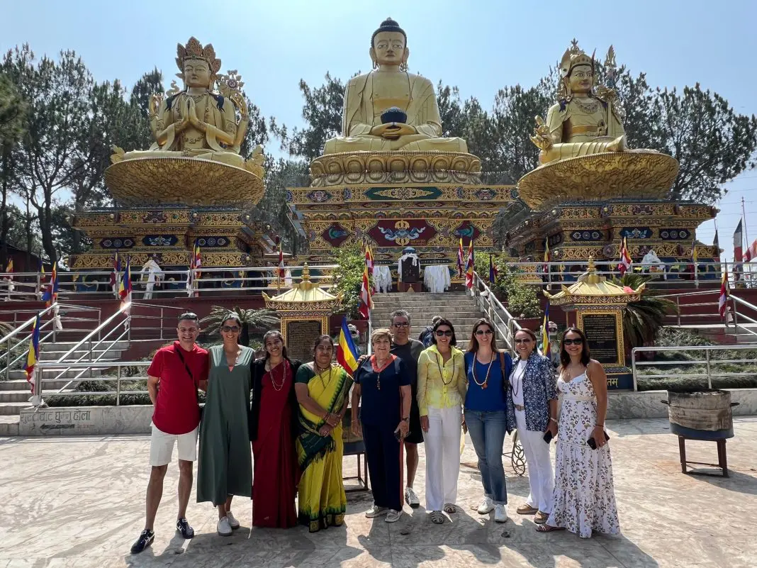 Nepal e Índia encantam agentes em famtour da Ásia Total