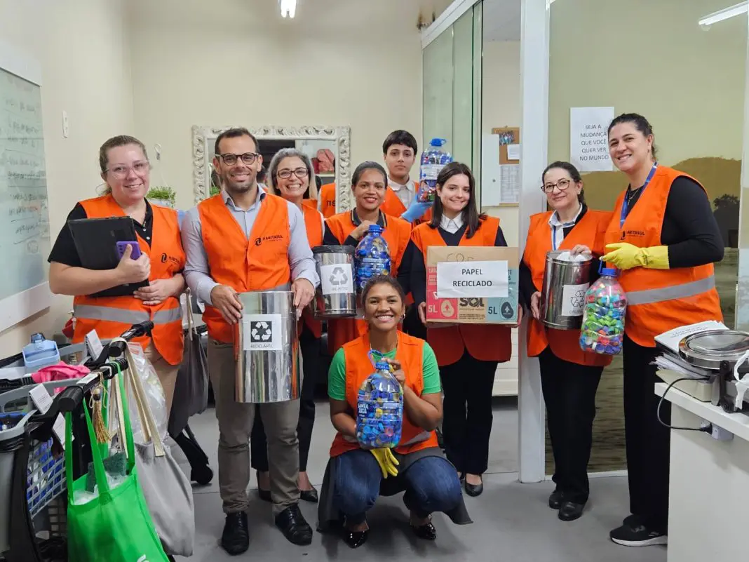 Reciclagem nos hotéis de Jurerê Internacional (Crédito Salete Pereira)