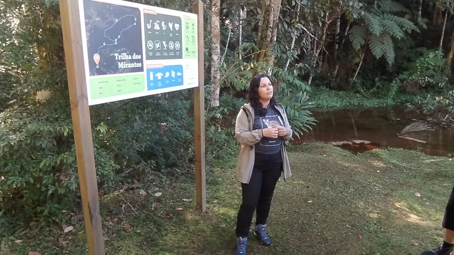 Aline Lobato, bióloga e analista de sustentabilidade da Reserva Águia Branca - Foto: Bruno Almeida - DT