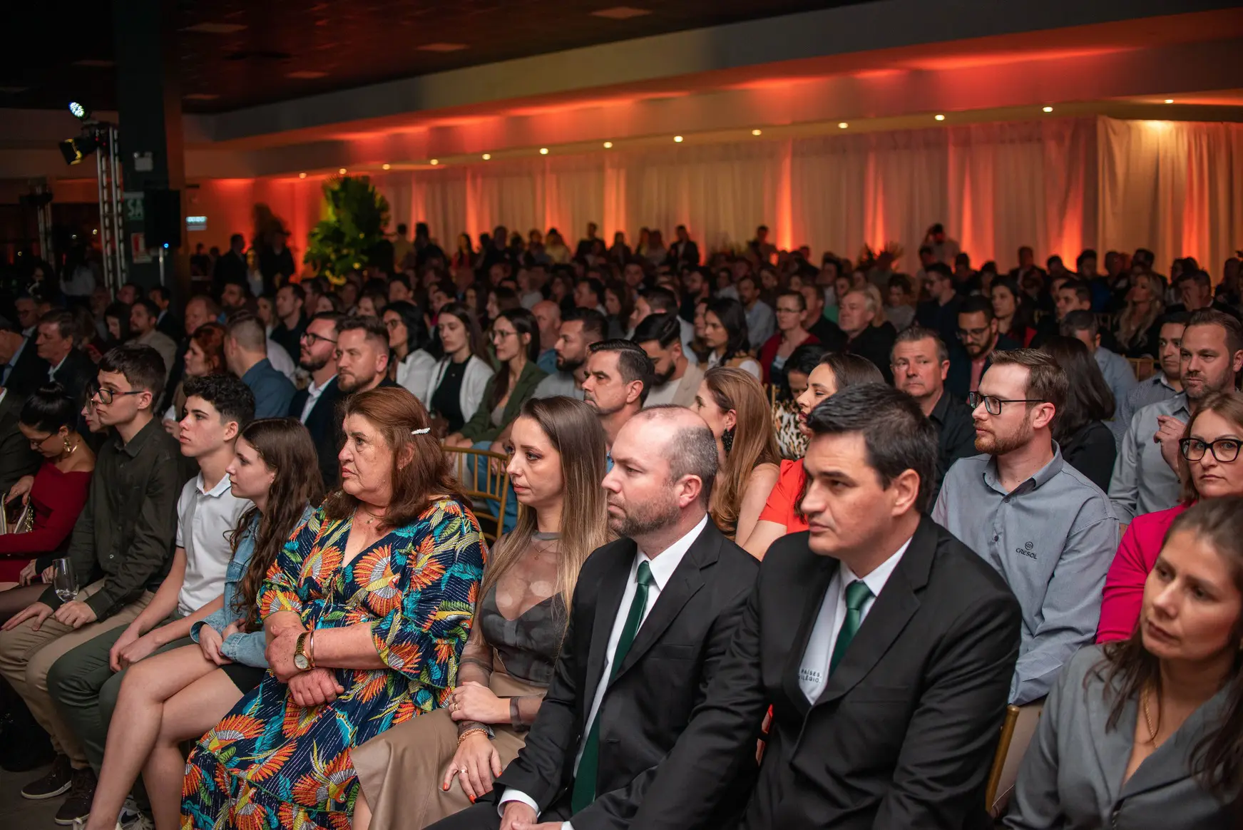 Plateia no lançamento do Costana Frontier Resort no Rio Grande do Sul (Foto: Divulgação)