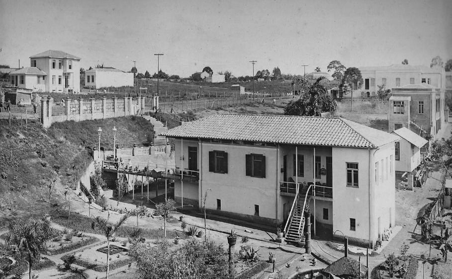 Início da construção do Palacete da Vila Itororó Foto Acervo Milu Leite