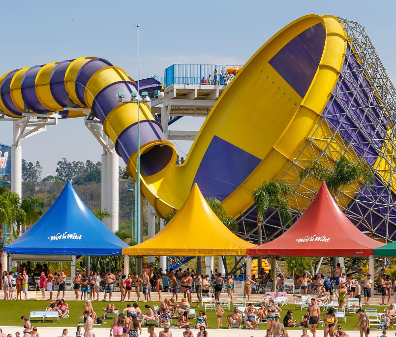 Wet'n Wild Vortex, uma das atrações do Wet'n Wild (Foto: Divulgação)
