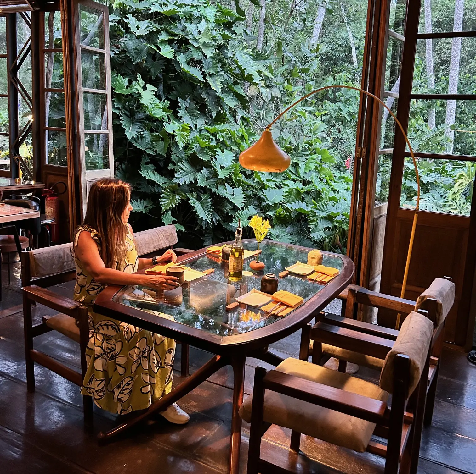 Restaurante…Lá, em Secretário (Foto: Simone Barros)