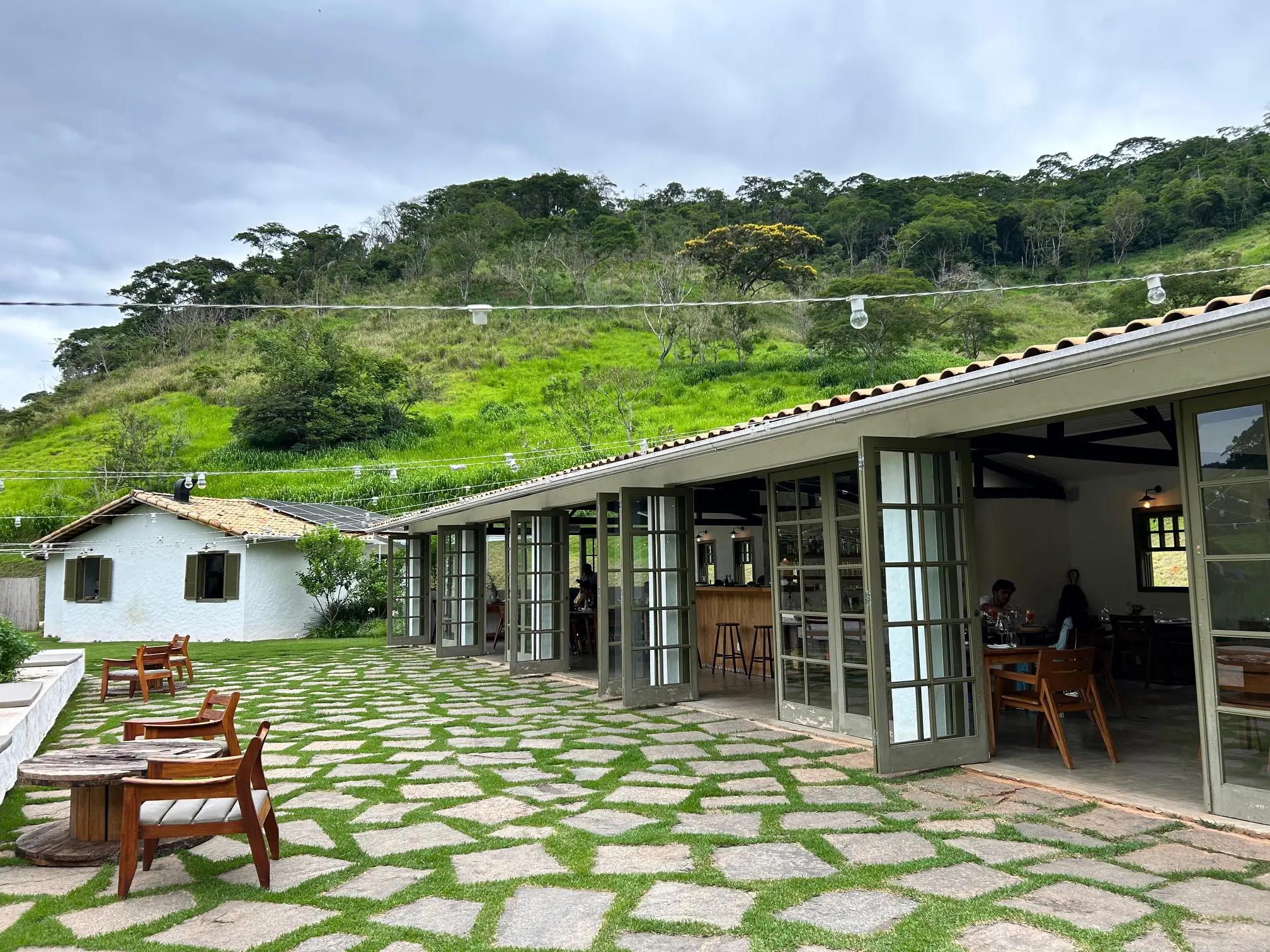 Restaurante Sítio Gastronômico em Pedro do Rio, em Petrópolis (Foto: Simone Barros)
